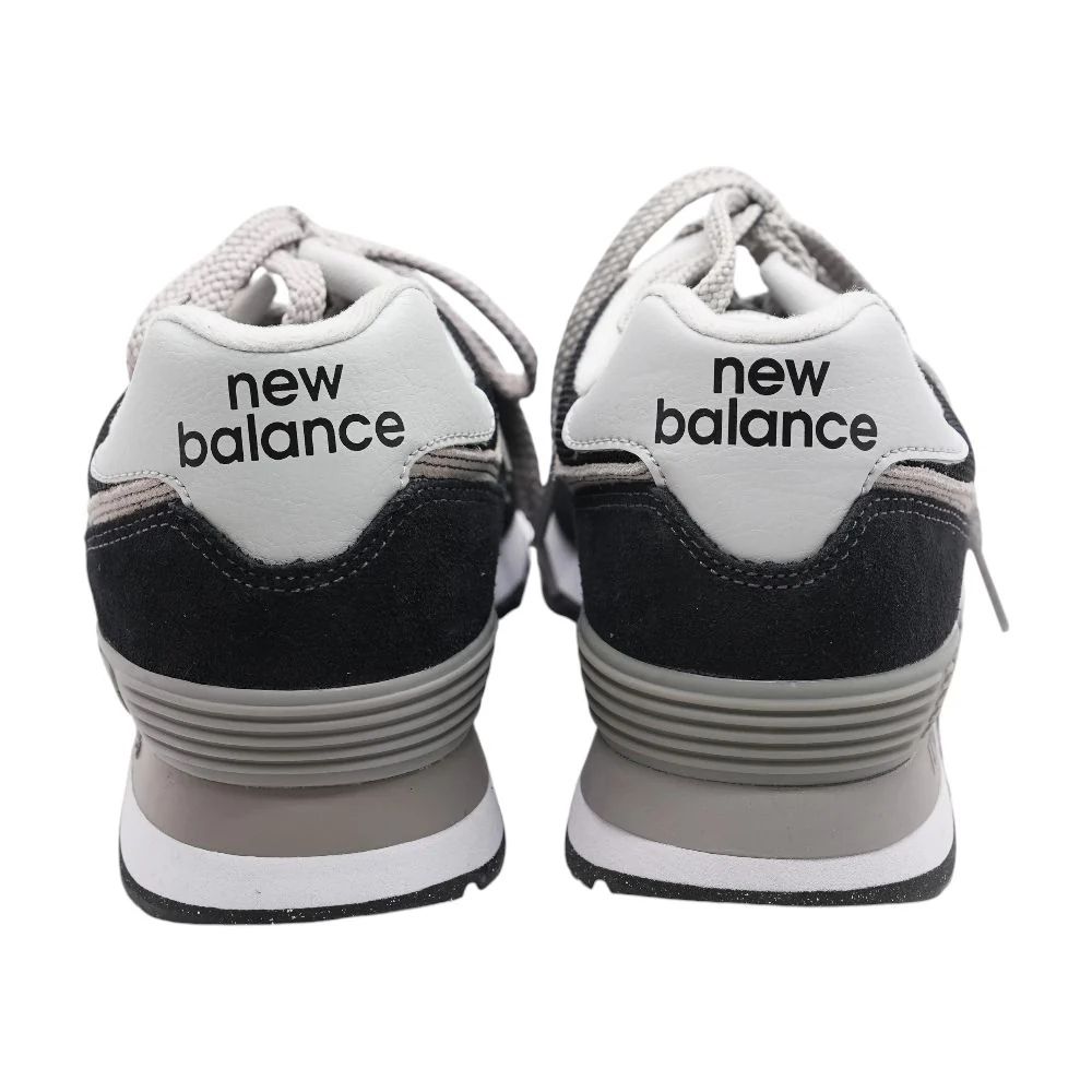 574 Black Low Top Athletic Shoes - Image 2