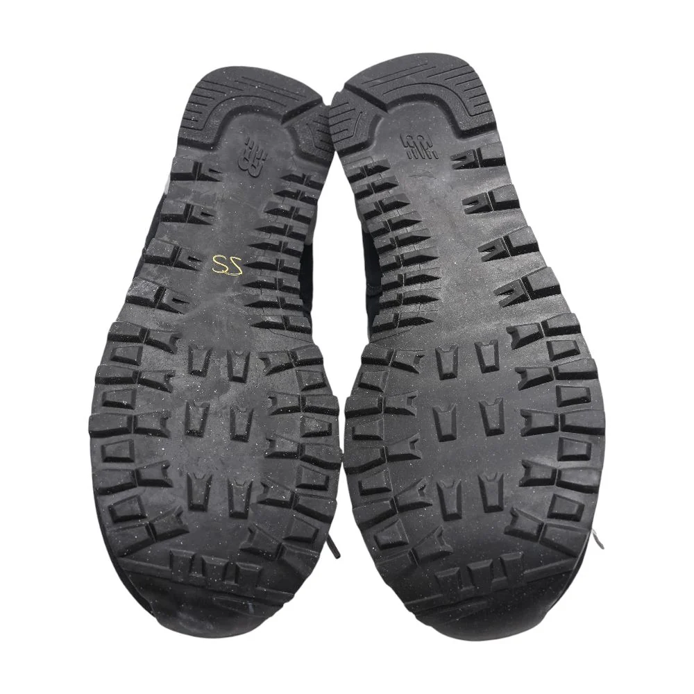 574 Black Low Top Athletic Shoes - Image 3