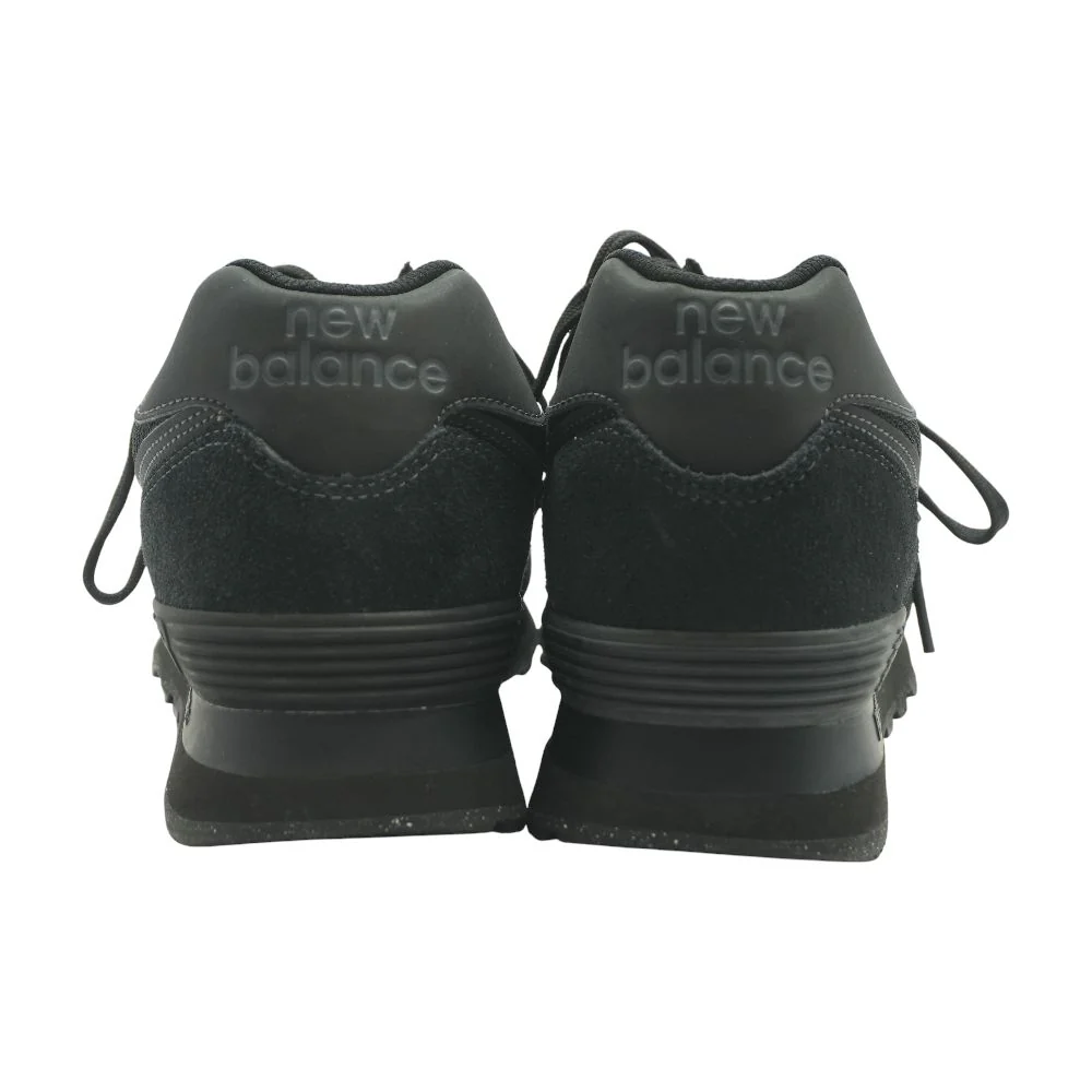 574 Black Low Top Athletic Shoes - Image 2