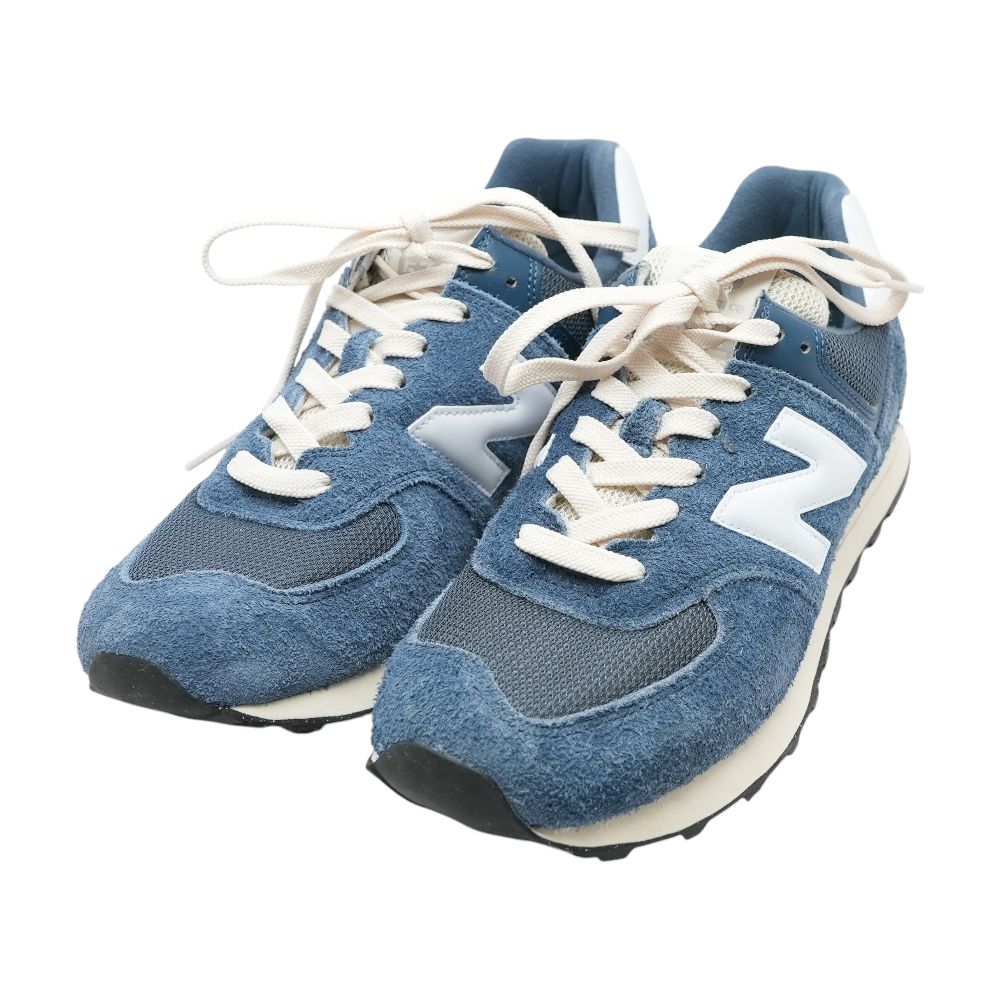 574 Blue Low Top Athletic Shoes - Image 2
