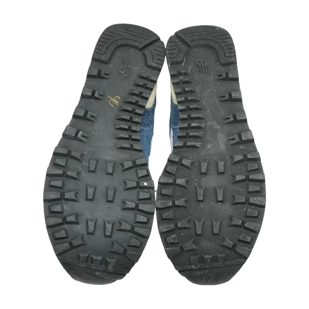 574 Blue Low Top Athletic Shoes - Image 6