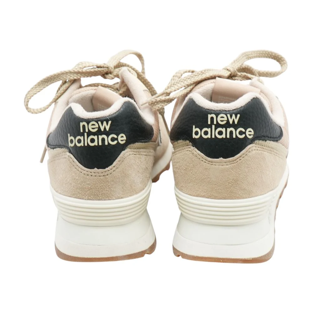 574 Tan Low Top Athletic Shoes - Image 2