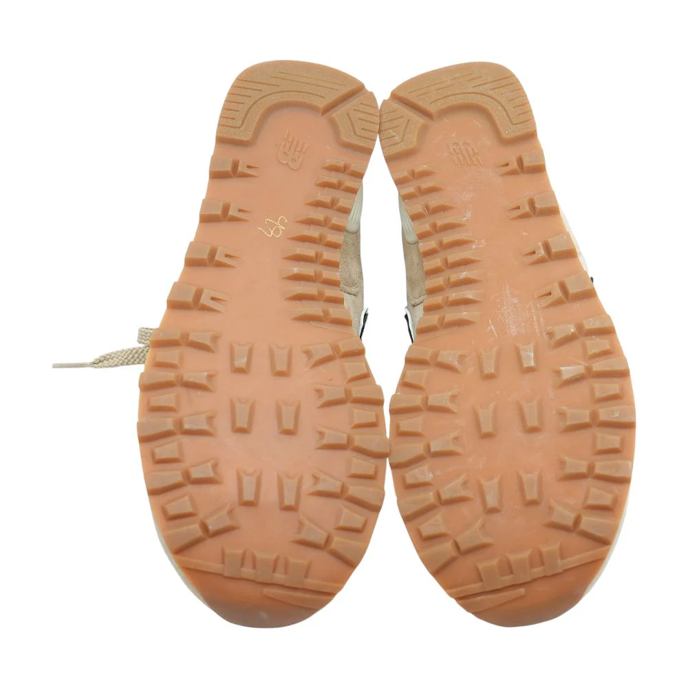 574 Tan Low Top Athletic Shoes - Image 3
