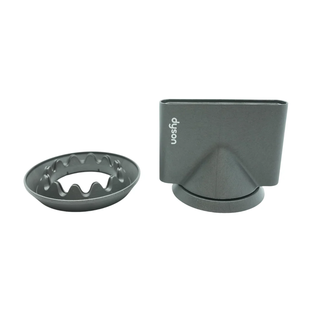 Gray Dyson Hair Dryer Attachment - Image 2
