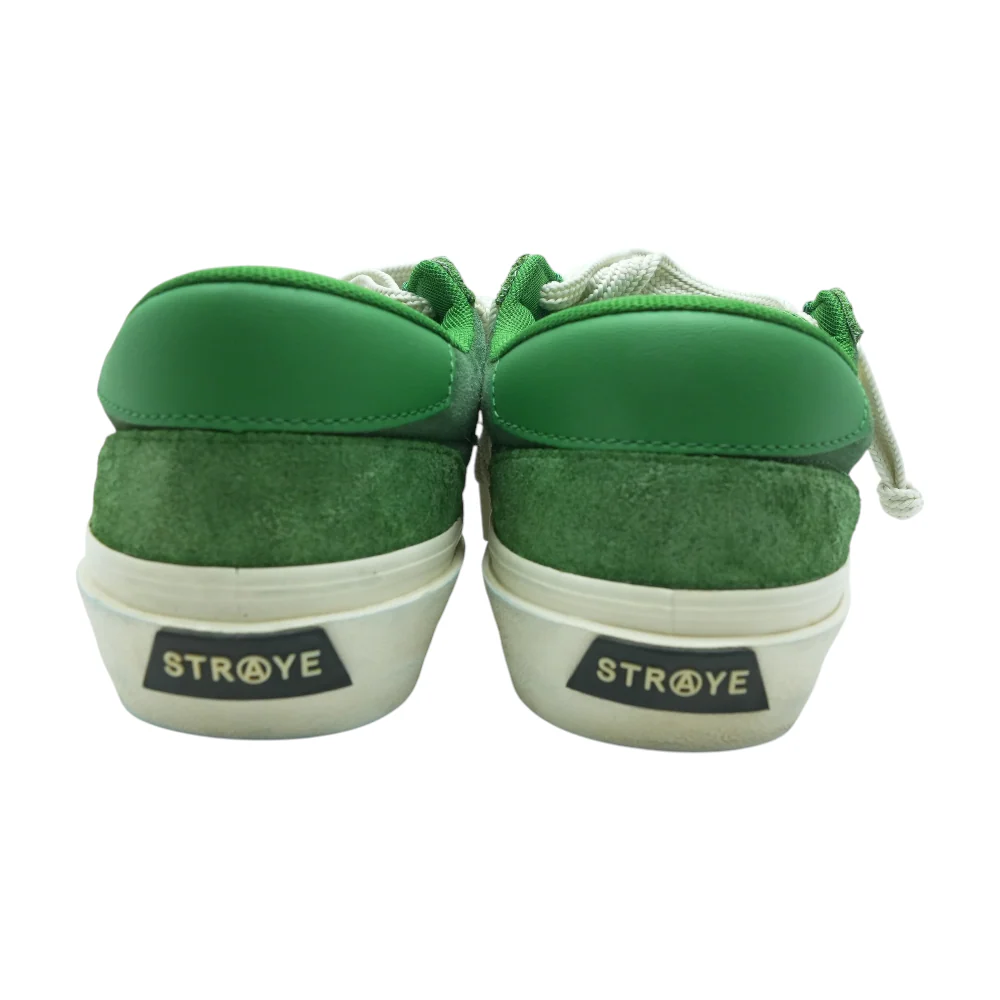 Green Low-Top Athletic Shoes - Image 2