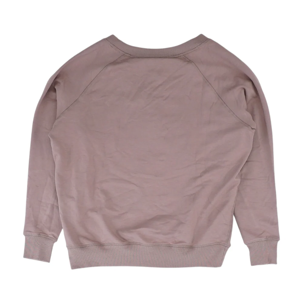 Mauve Solid Sweatshirt Pullover - Image 2