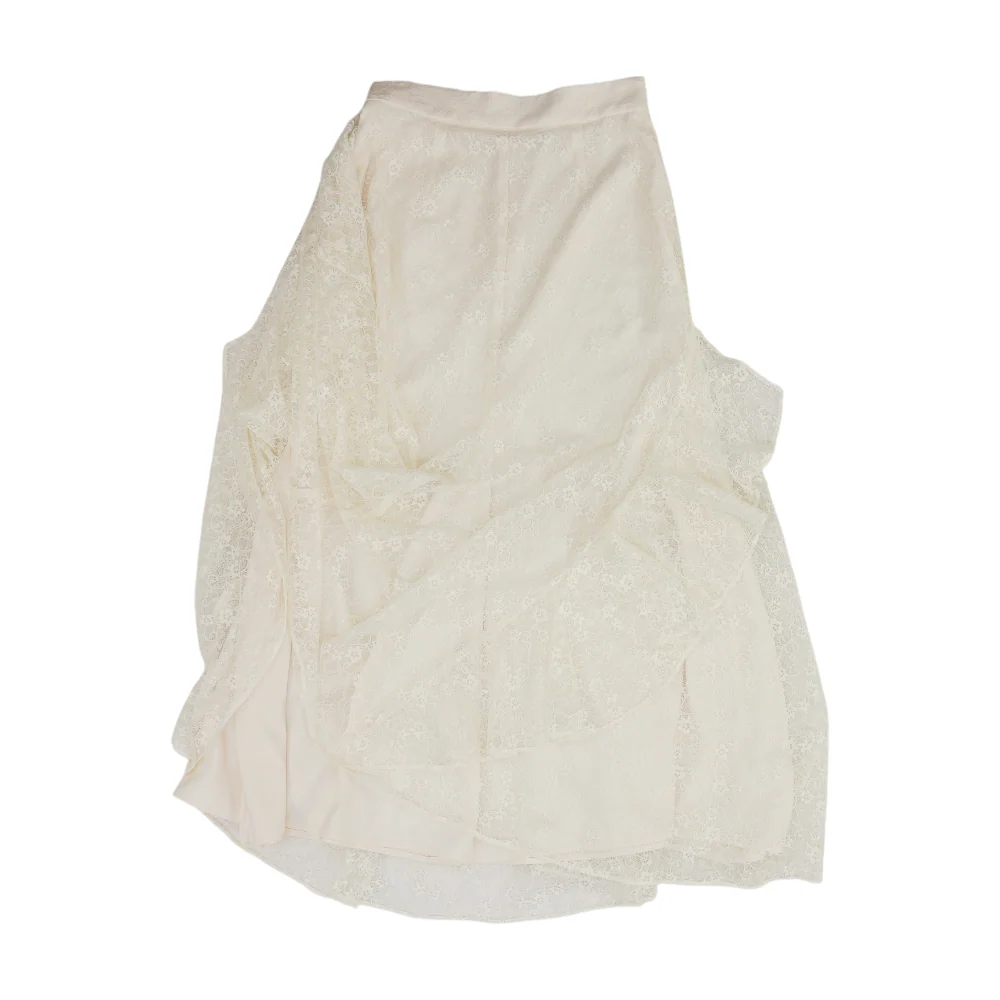Ivory Midi Skirt - Image 2