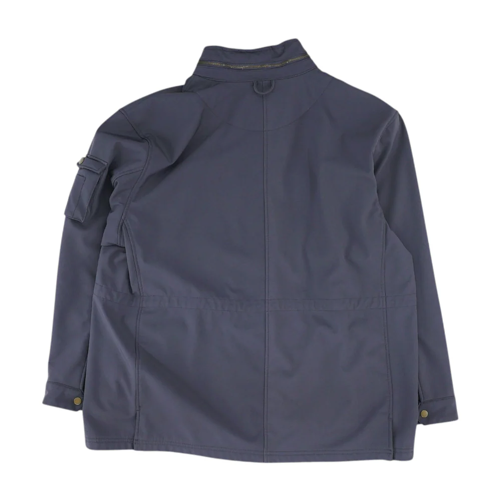 Navy Solid Jacket - Image 2