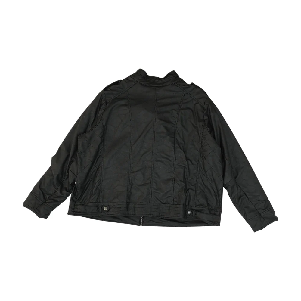 Black Plus Solid Jacket - Image 2