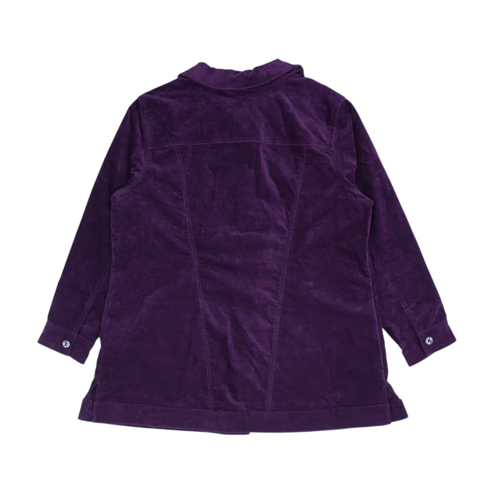 Purple Plus Solid Jacket - Image 2