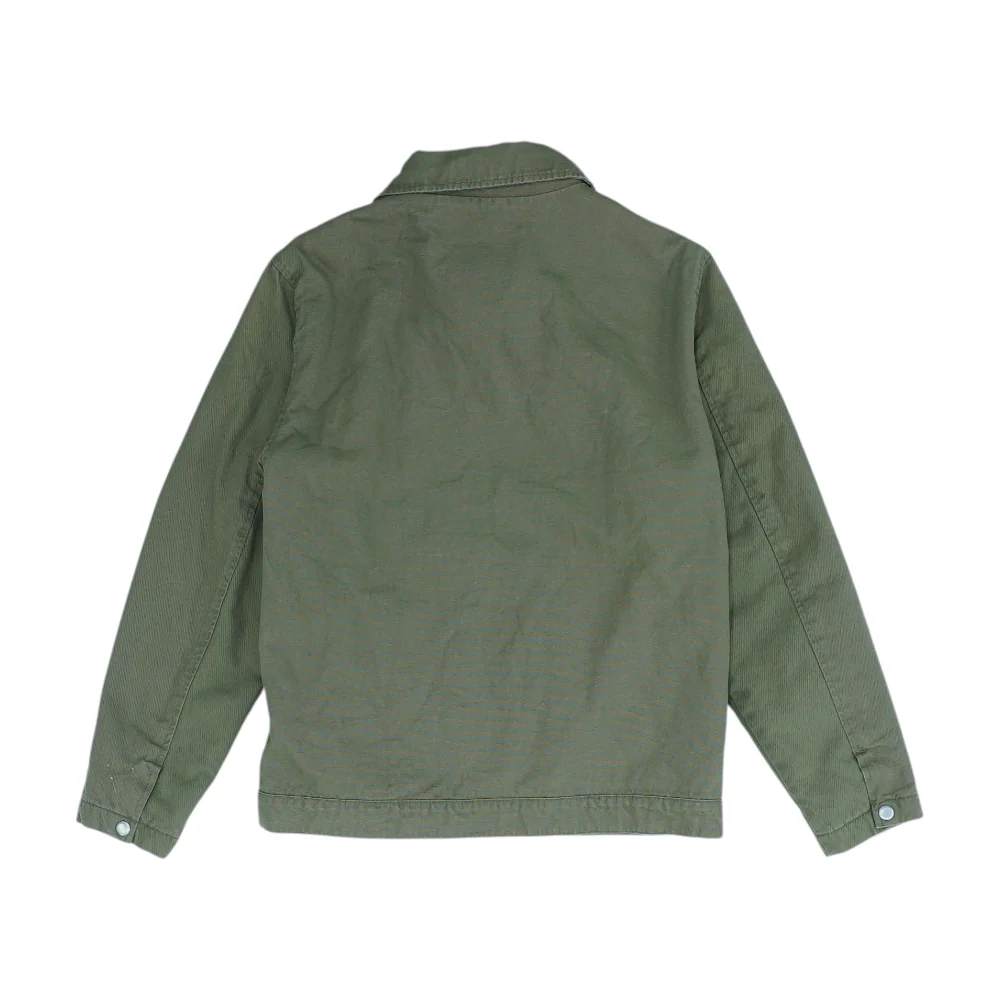 Green Solid Jacket - Image 2