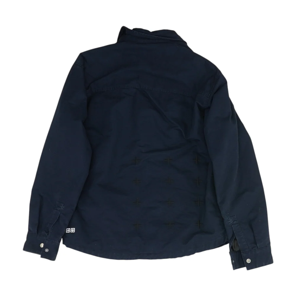 Navy Solid Jacket - Image 2