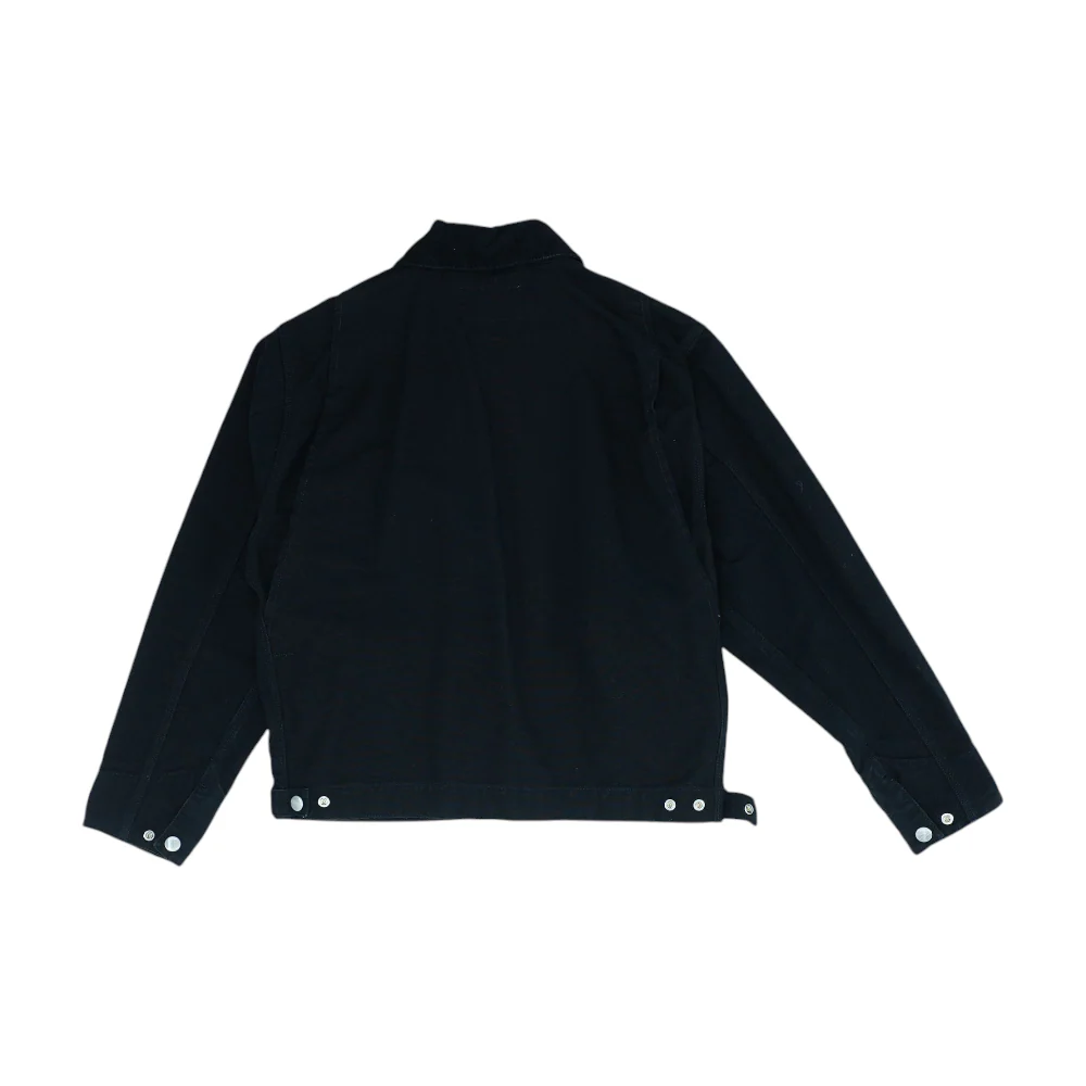 Black Solid Jacket - Image 2