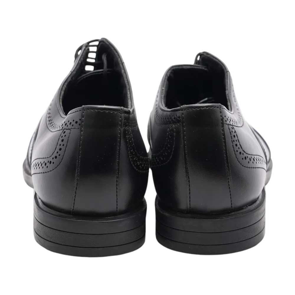 Black Lace-Up Dress Shoes - Image 2