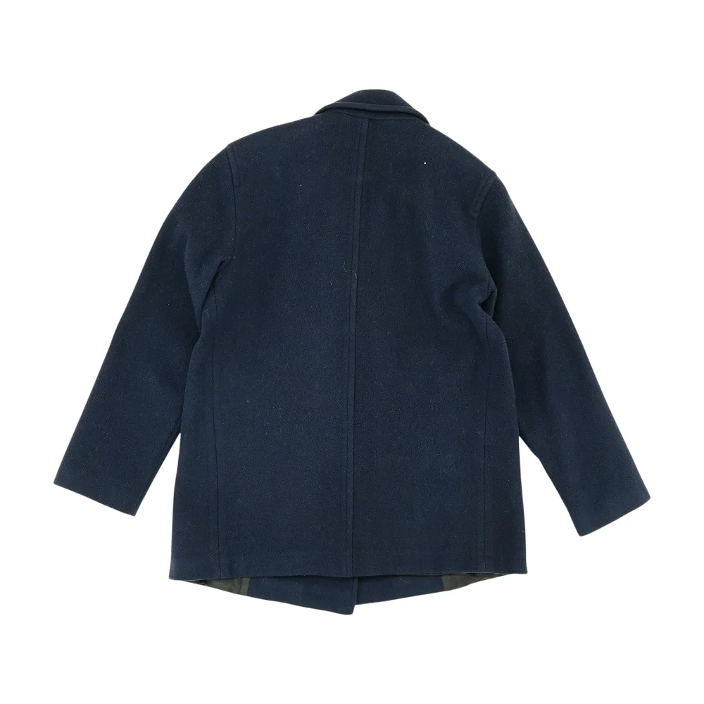 Navy Solid Coat - Image 2