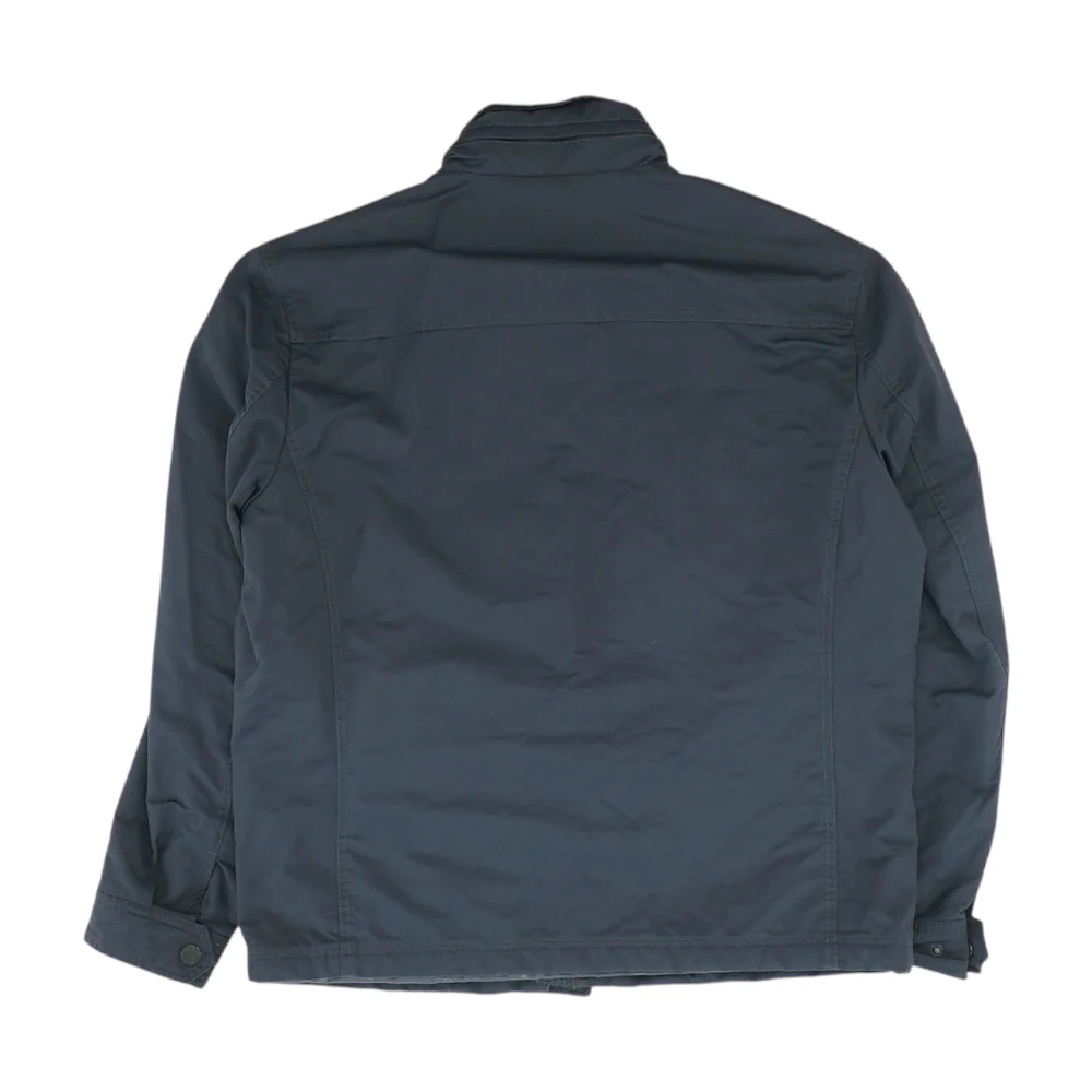 Navy Solid Jacket - Image 2