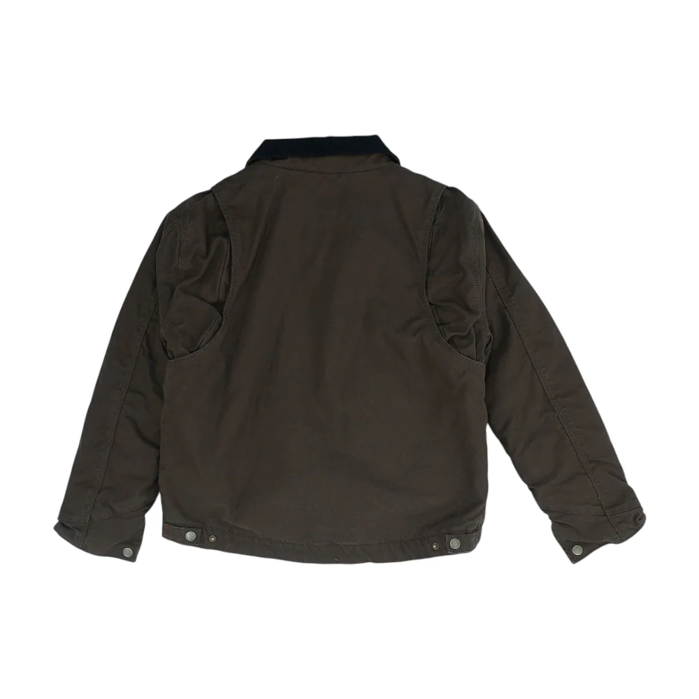 Brown Solid Jacket - Image 2