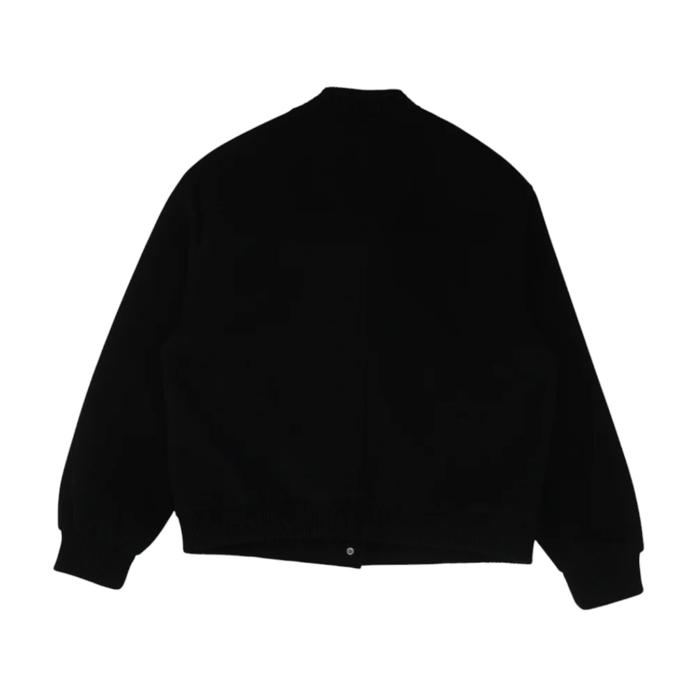 Black Solid Jacket - Image 2