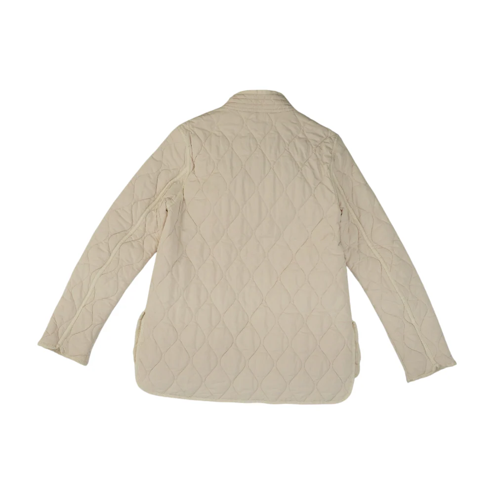 Beige Solid Jacket - Image 2