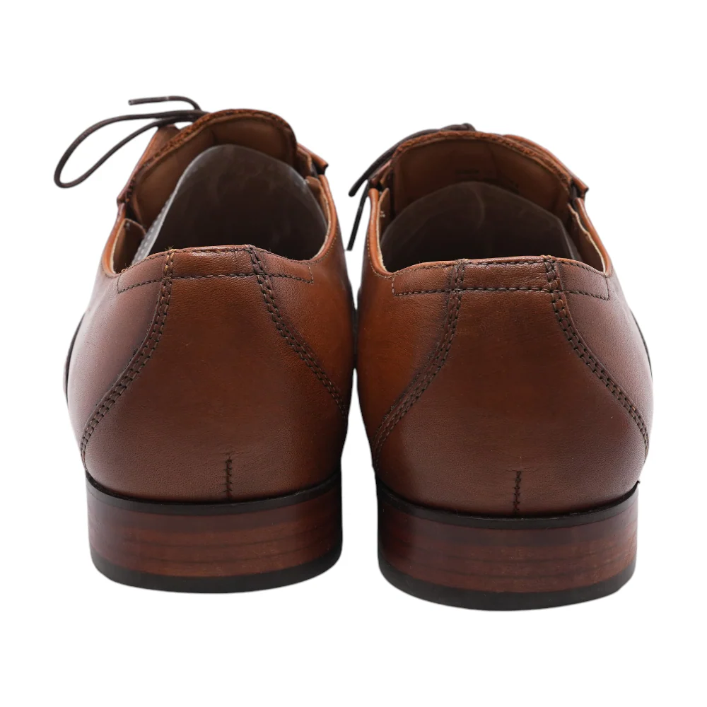 Brown Lace-Up Dress Shoes - Image 2