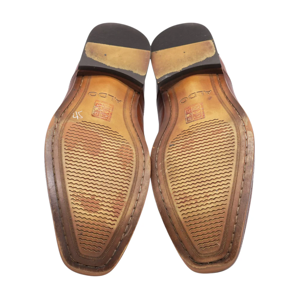 Brown Lace-Up Dress Shoes - Image 3