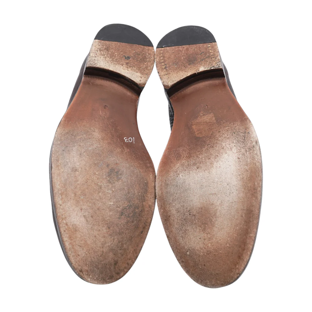 Brown Slip-On Dress Shoes - Image 3