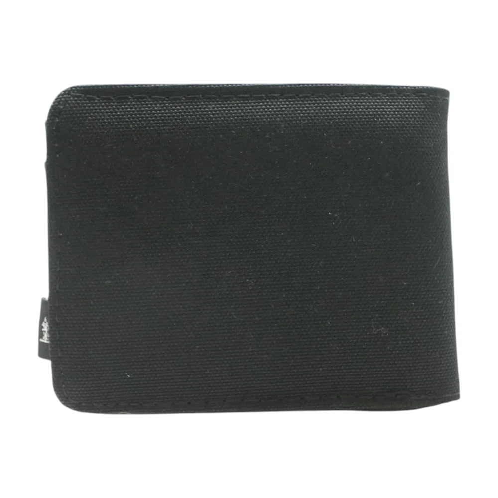 Black Canvas Bifold Wallet - Image 2