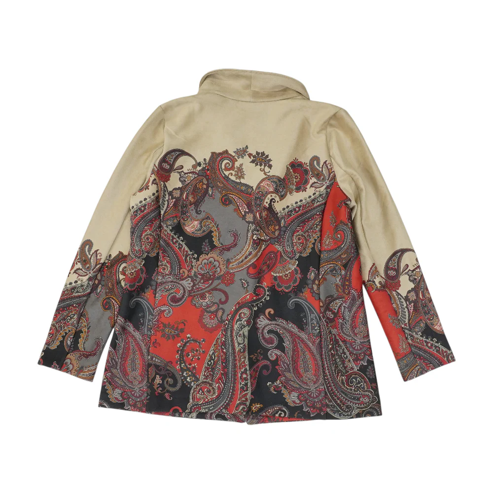 Beige Paisley Jacket - Image 2