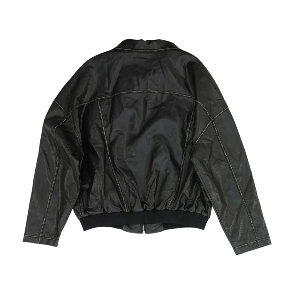 Black Solid Jacket - Image 2
