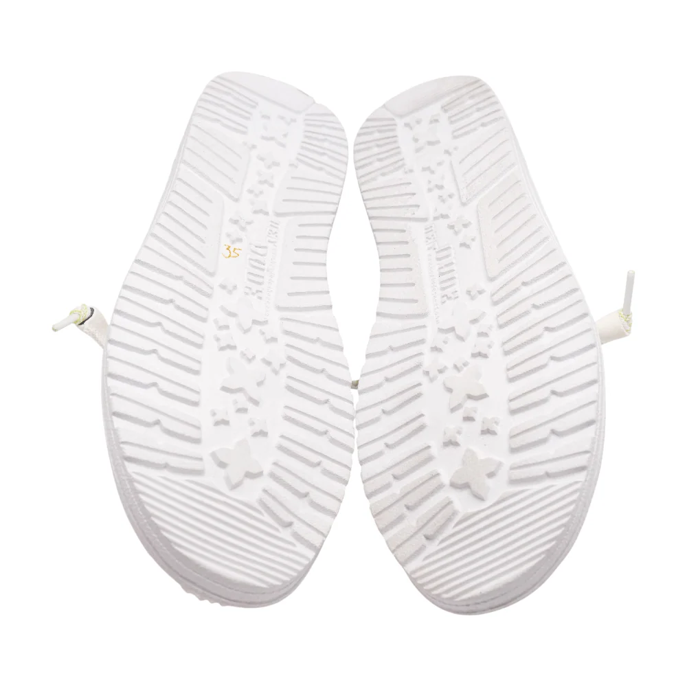 White Slip-On Flats - Image 3