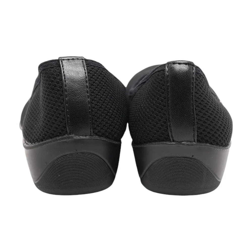 Black Slip-On Flats - Image 2
