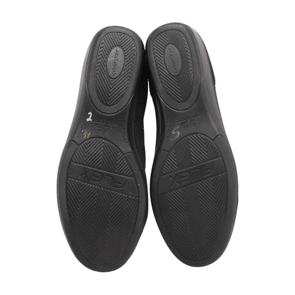 Black Slip-On Flats - Image 3