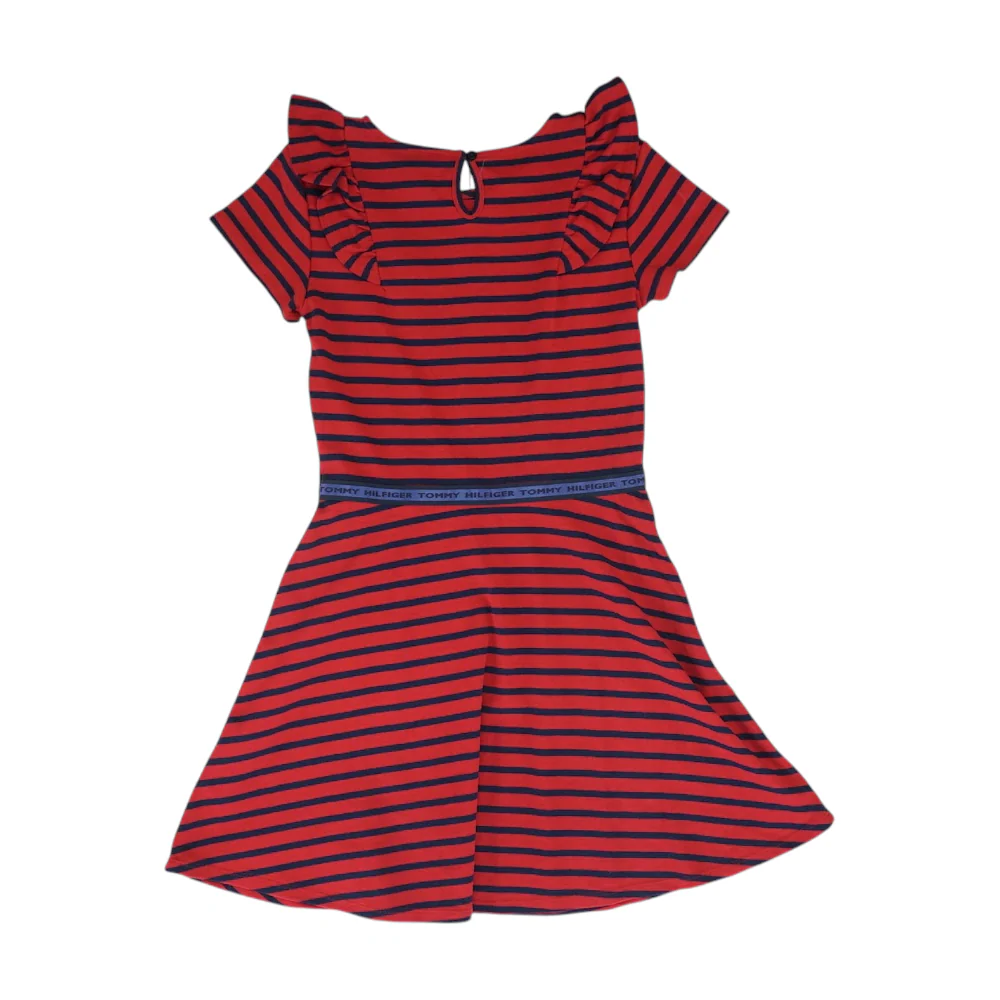 Red Striped Dress - Image 2