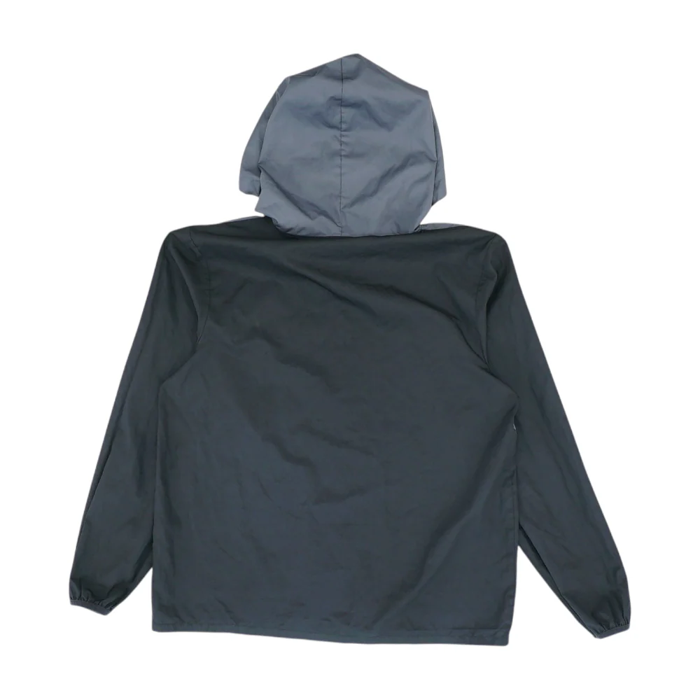Gray Color Block 1/4 Zip Pullover - Image 2