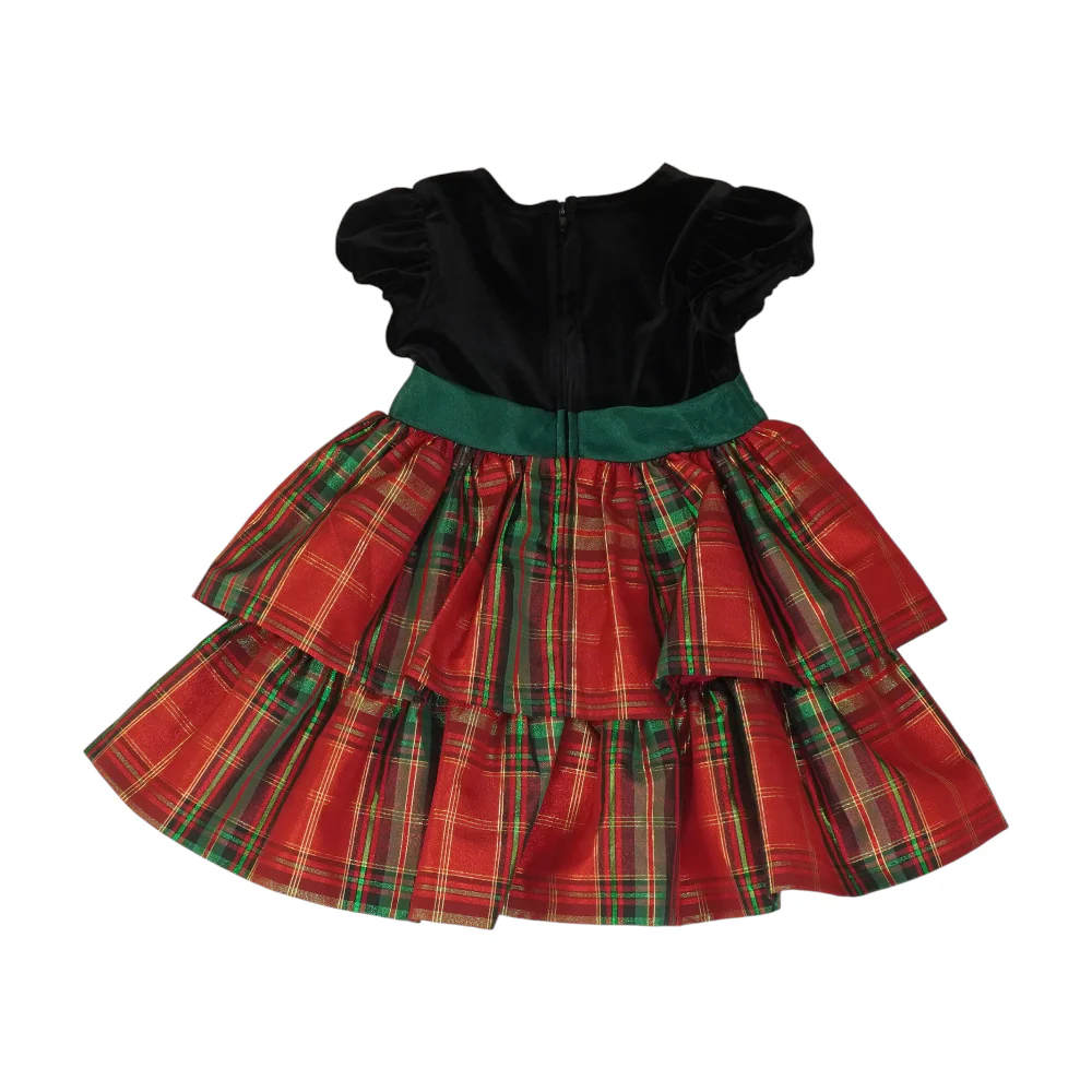 Red Plaid Dress - Image 2