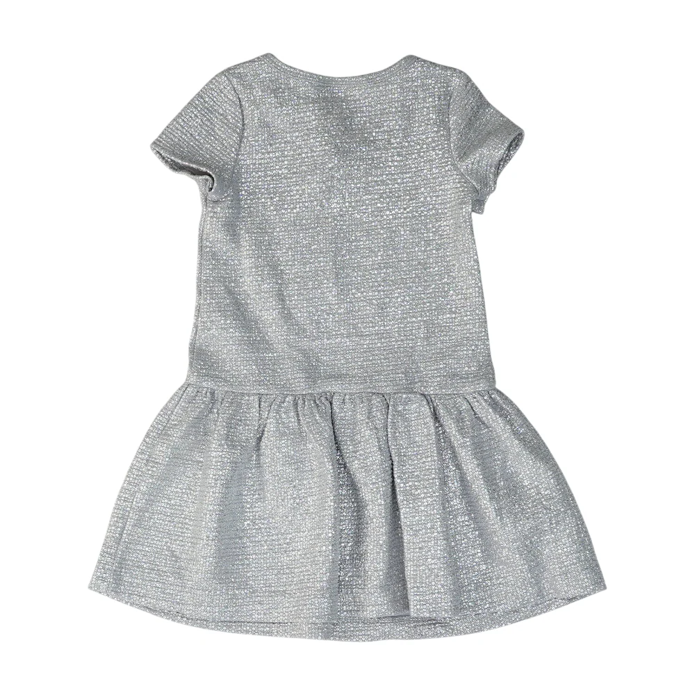 Silver Polka Dot Dress - Image 2