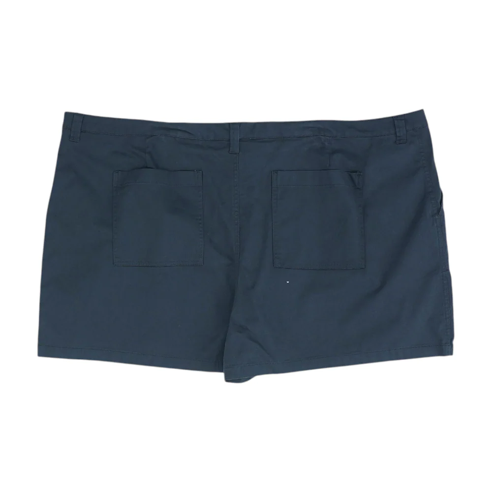 Gray Plus Solid Chino Shorts - Image 2