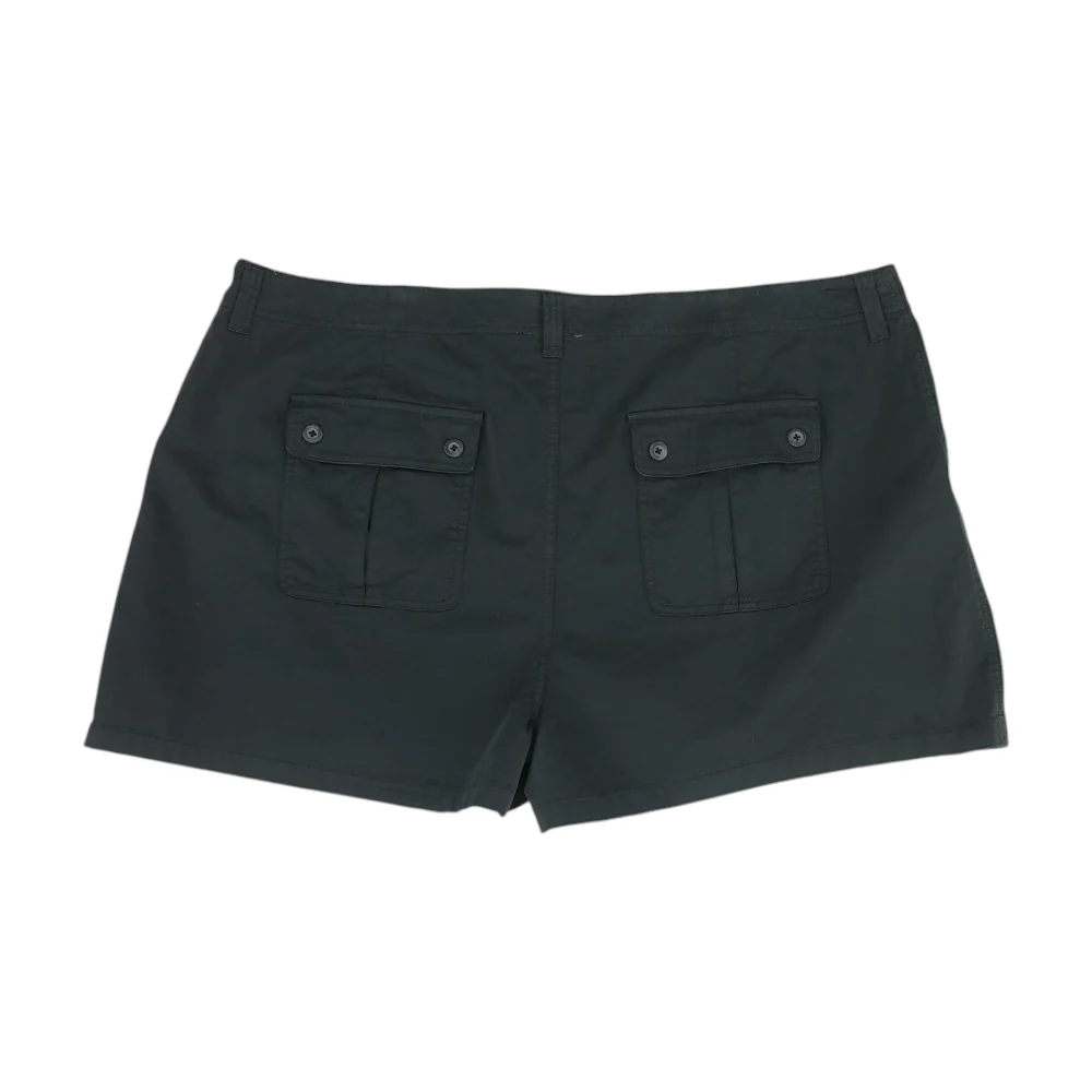 Black Plus Solid Chino Shorts - Image 2