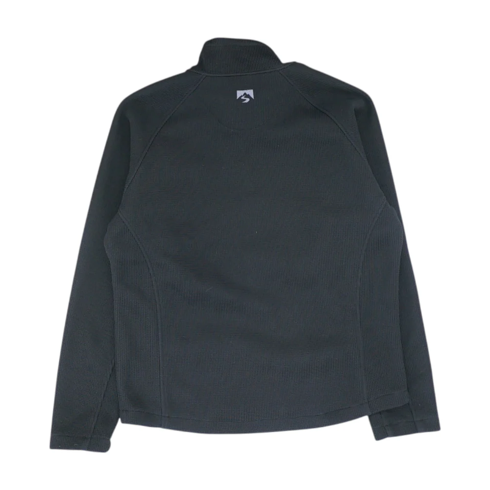 Black Solid Active Jacket - Image 2
