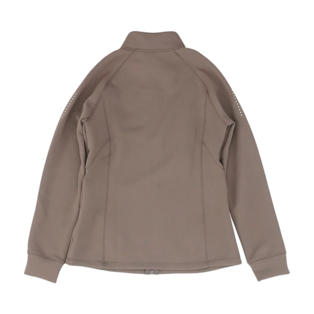 Brown Solid Active Jacket - Image 2