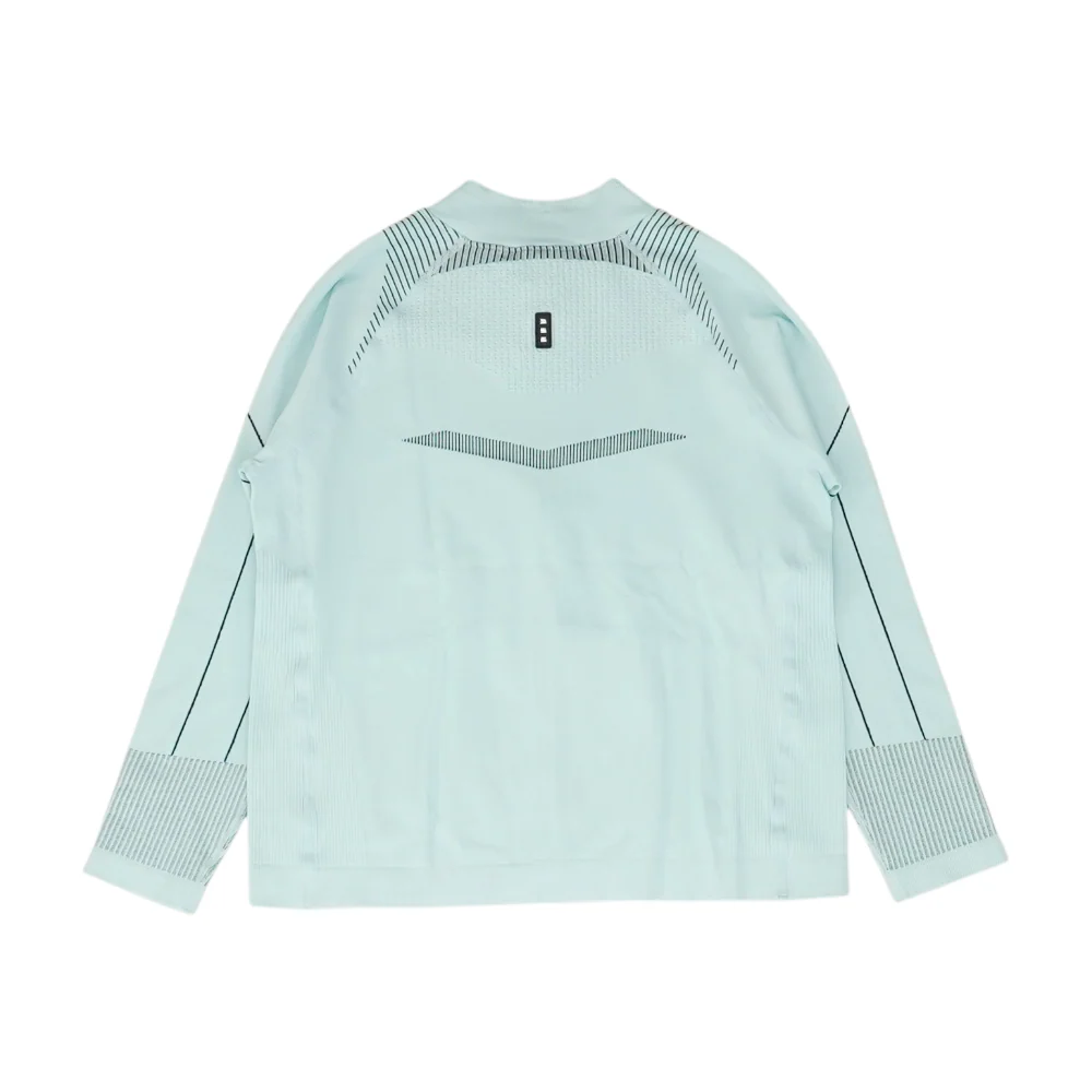 Blue Solid Active Jacket - Image 2