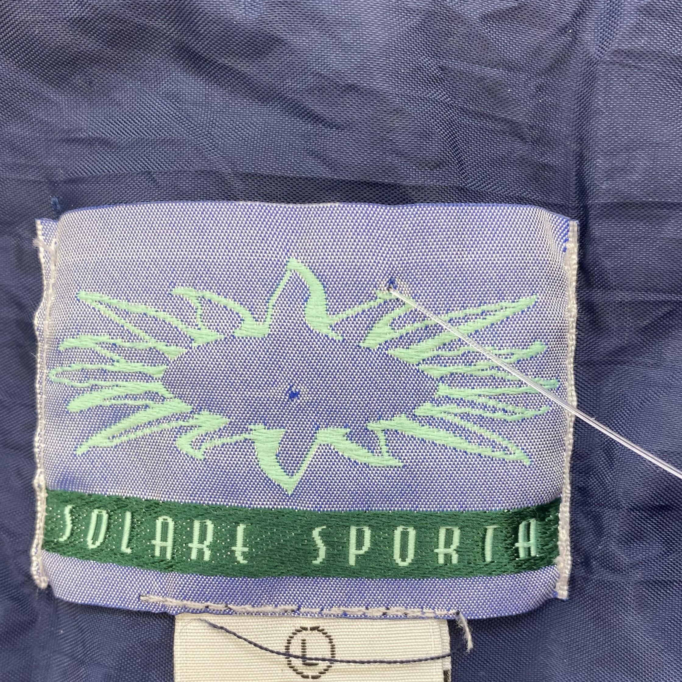 Vintage Navy Solid Active Jacket - Image 3