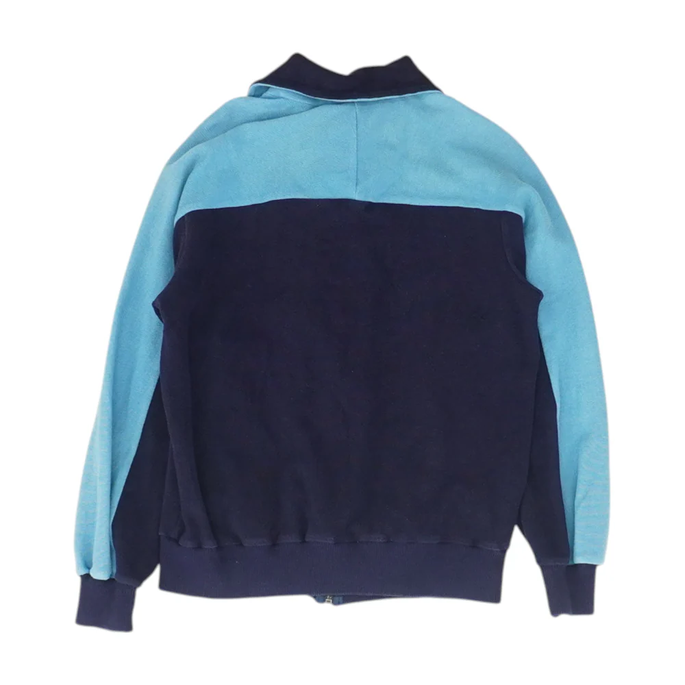 Vintage Blue Color Block Active Jacket - Image 2