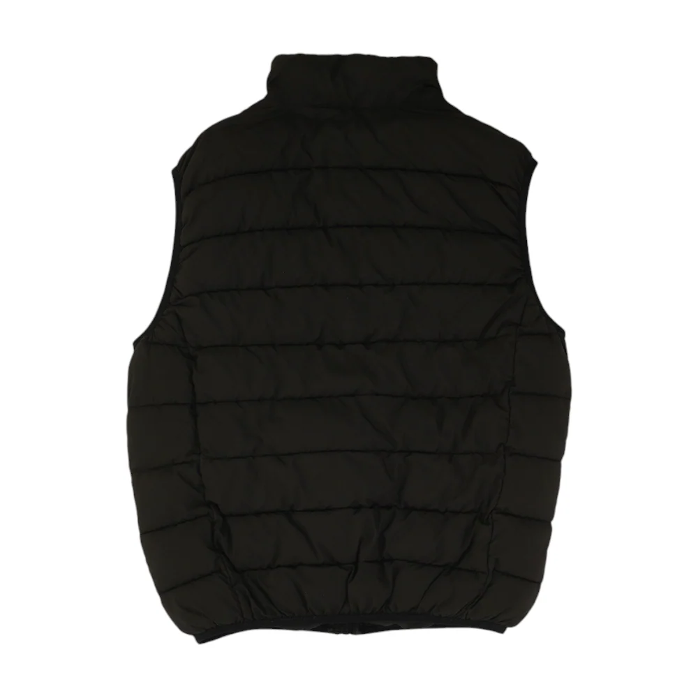Black Solid Active Vest - Image 2