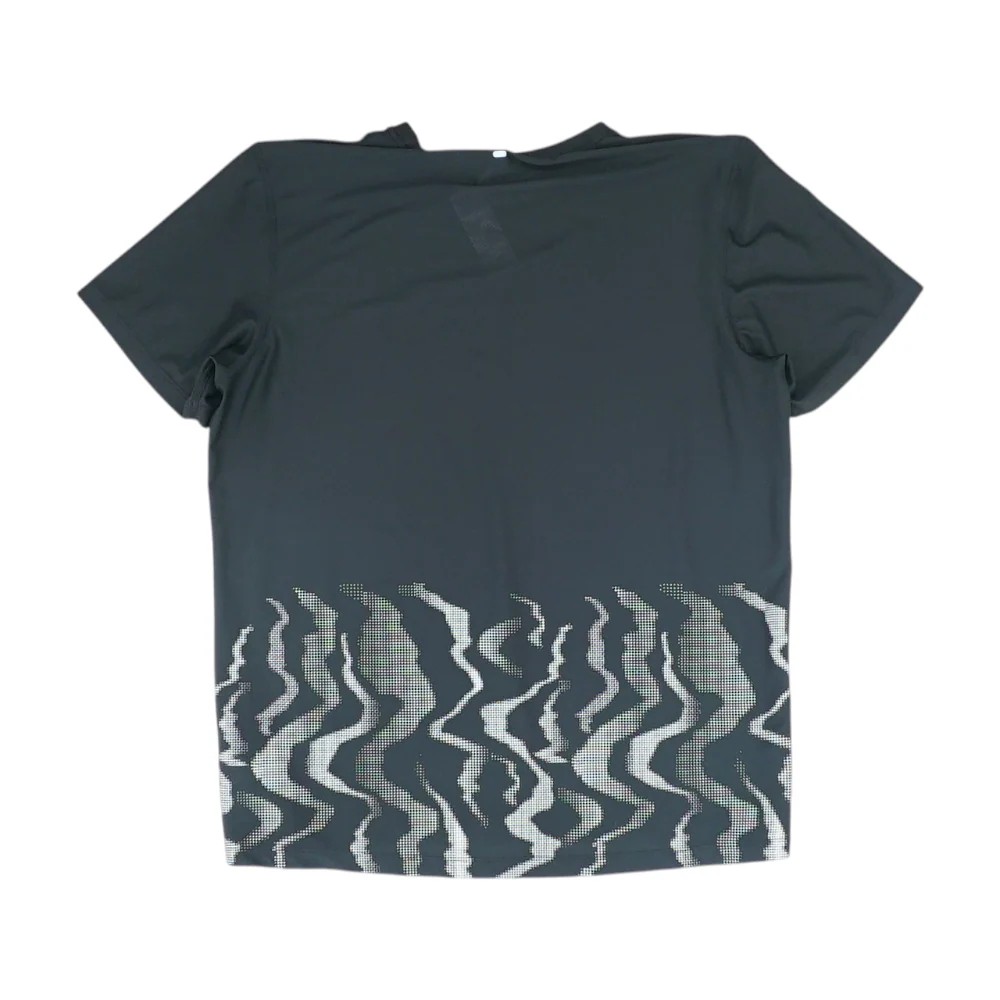Black Solid Active T-Shirt - Image 2