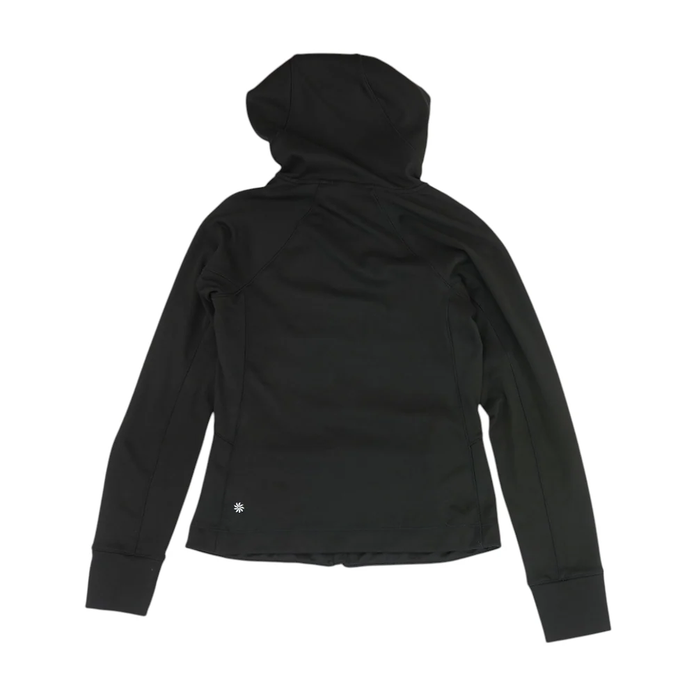 Black Solid Active Jacket - Image 2