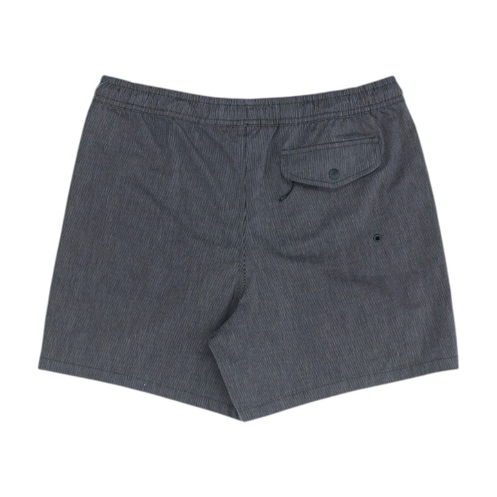 Gray Solid Active Shorts - Image 2