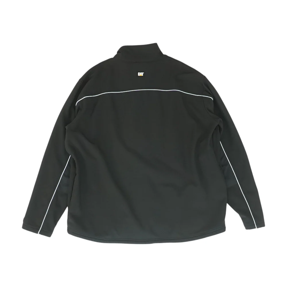 Black Solid Active Jacket - Image 2