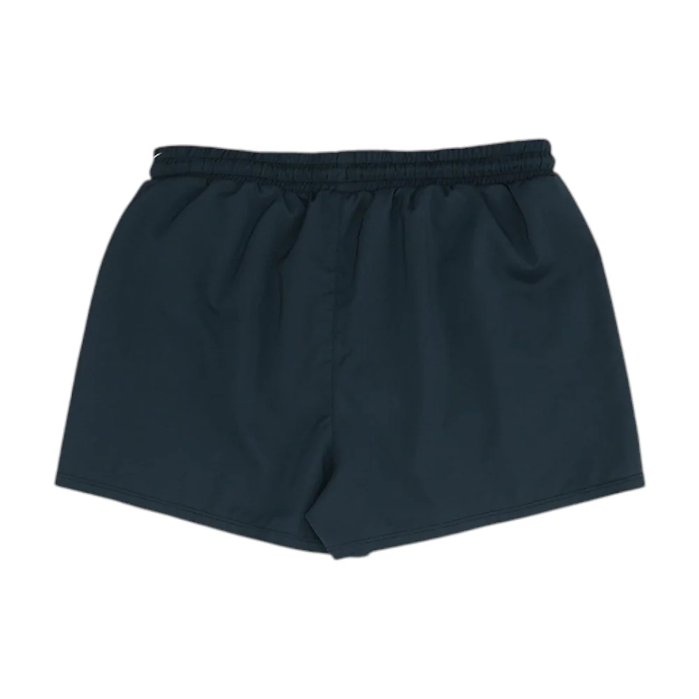 Black Solid Active Shorts - Image 2