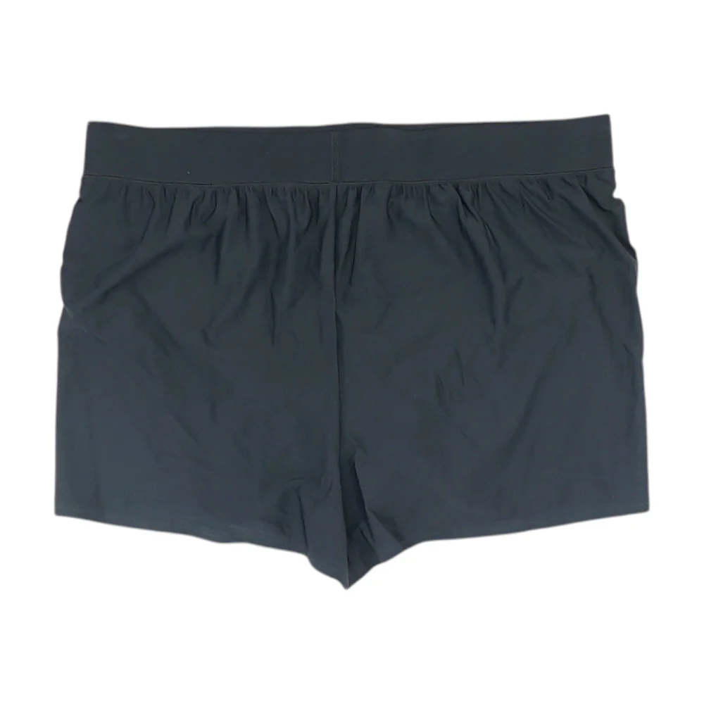 Black Plus Solid Active Shorts - Image 2